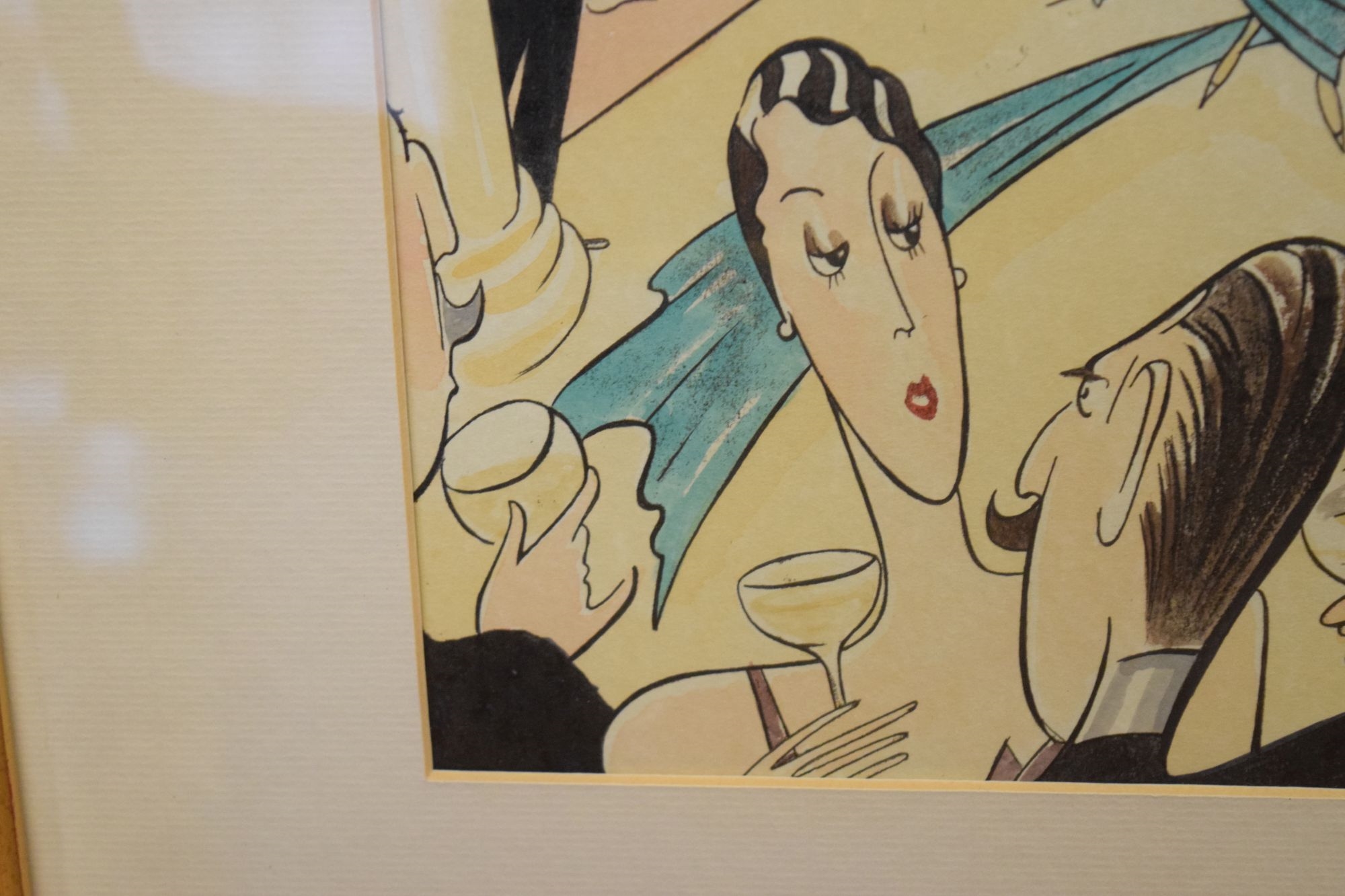 Artwork by Edward Sylvester Hynes, 'The Fat Lady Sings', Made of Watercolour