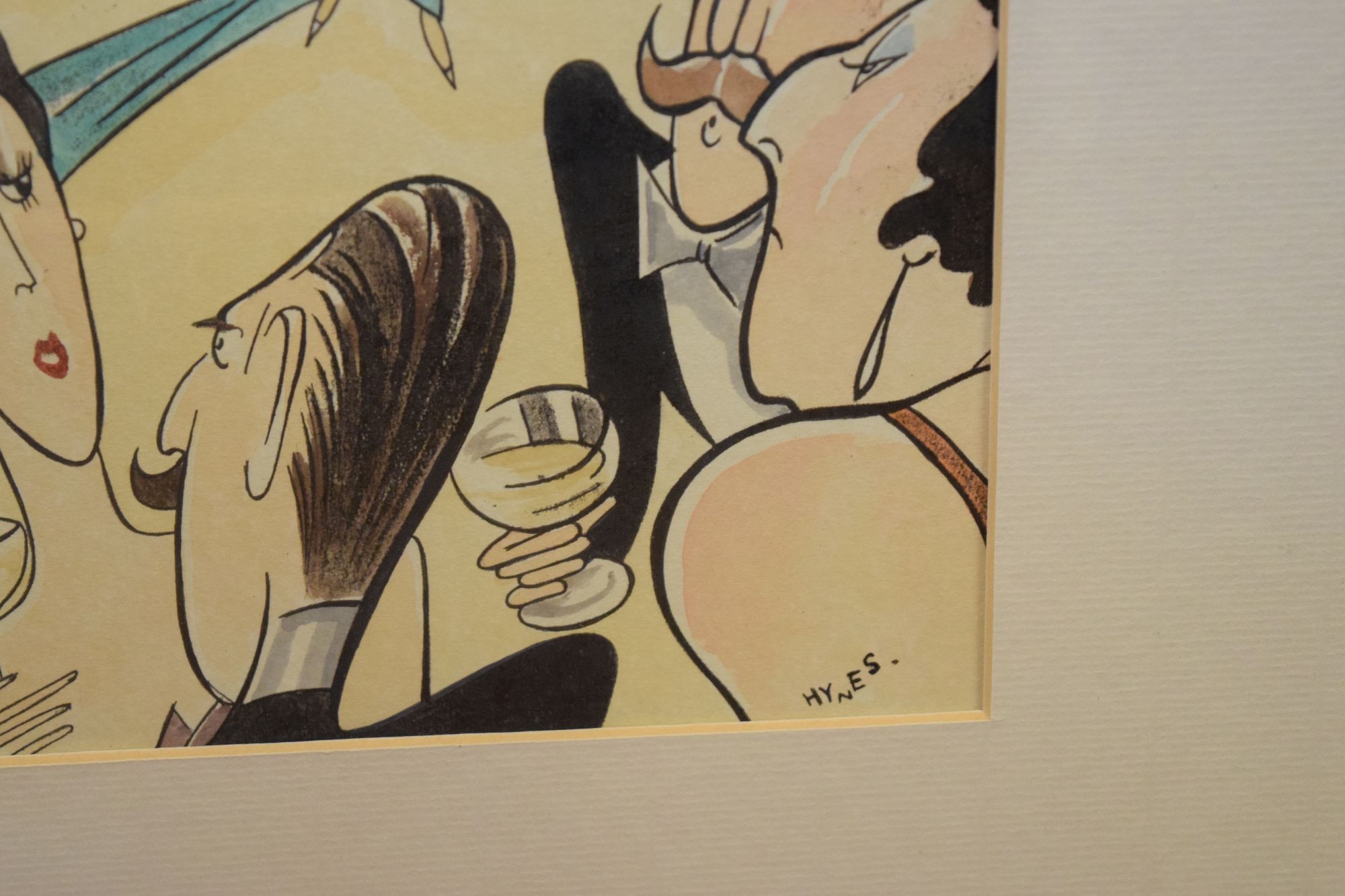 Artwork by Edward Sylvester Hynes, 'The Fat Lady Sings', Made of Watercolour