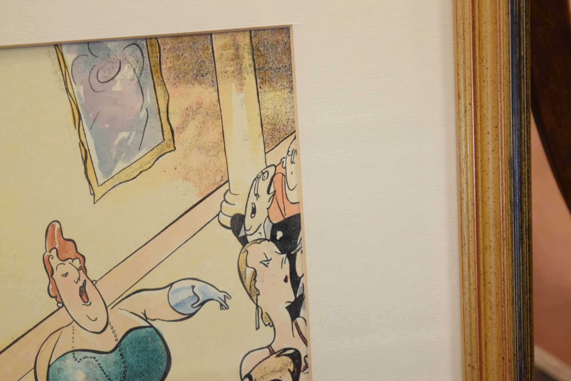 Artwork by Edward Sylvester Hynes, 'The Fat Lady Sings', Made of Watercolour