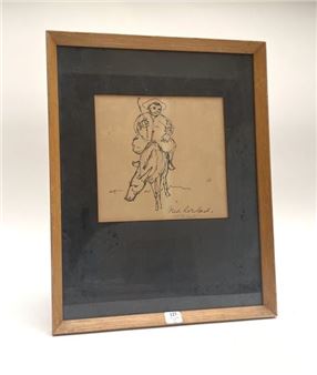 Man with Mule - Fred Rowland