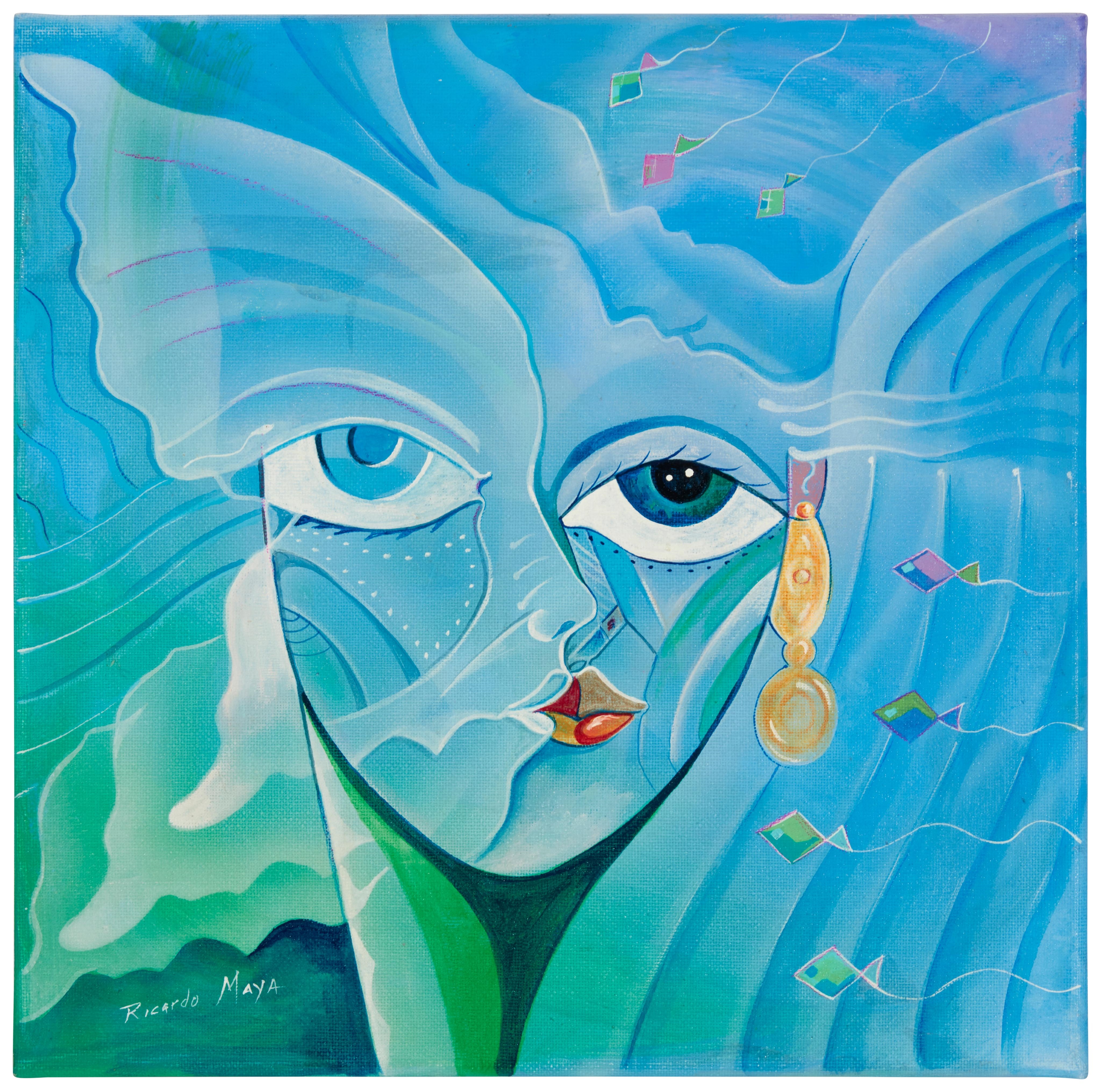 Ricardo Maya | Two dream-like portraits | MutualArt