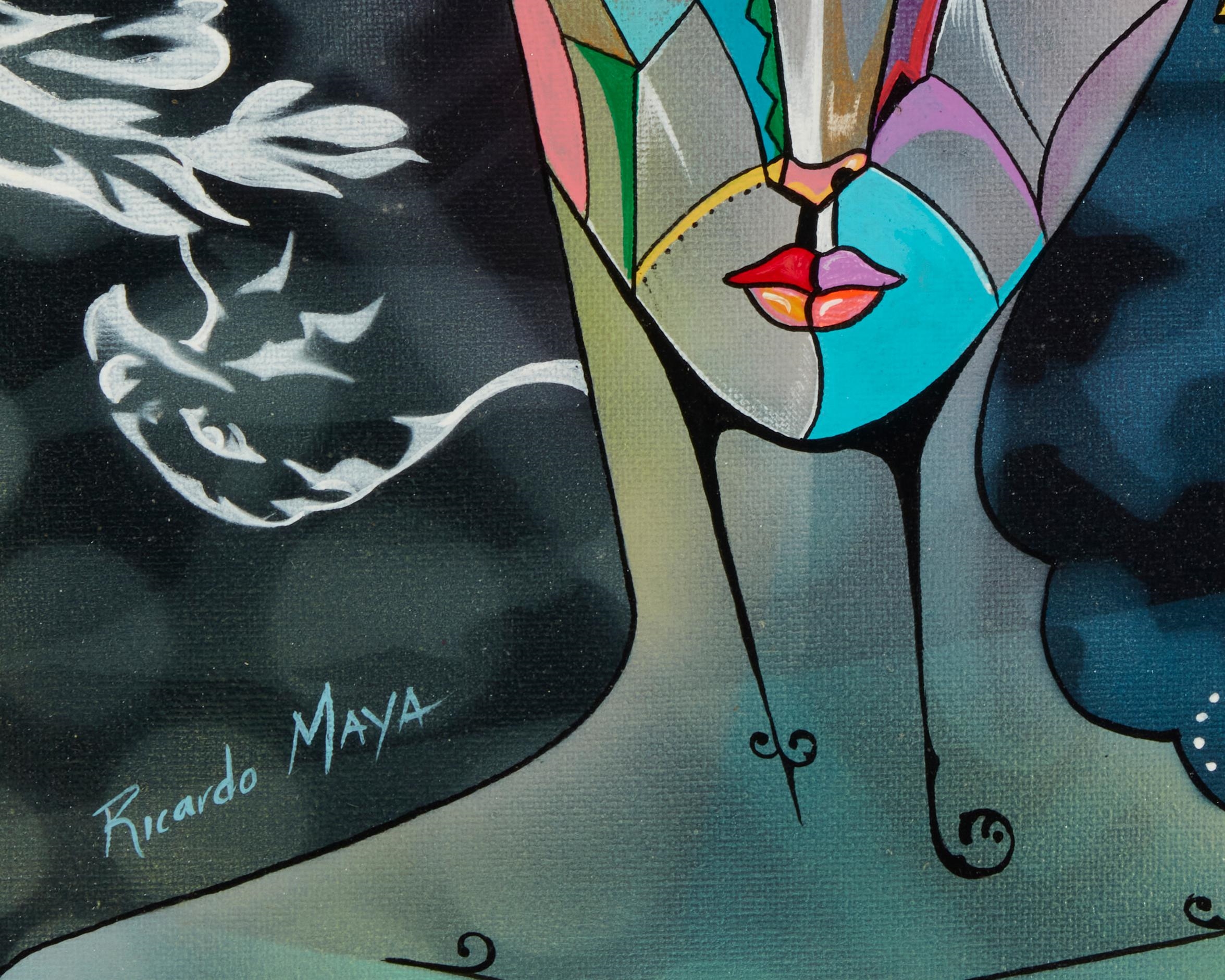 Ricardo Maya | Two dream-like portraits | MutualArt