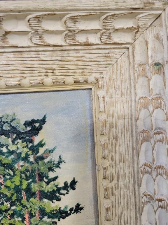 Artwork by Edith Crum, Wilderness, Made of Oil