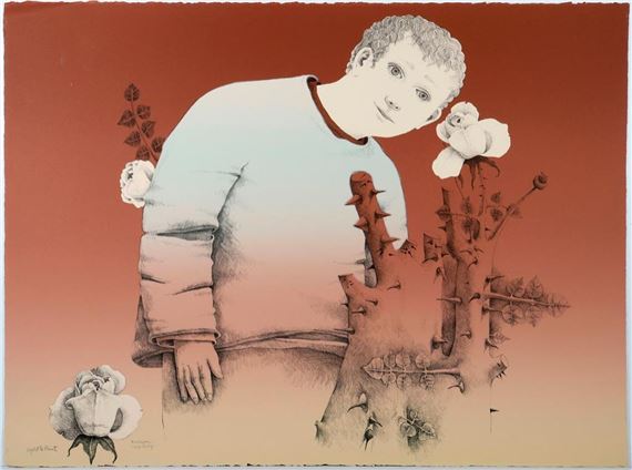 Sound of a Flower by Morris Broderson, 1975