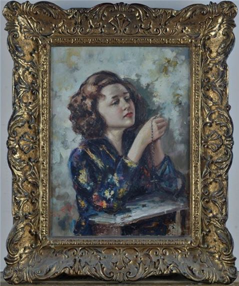 Franco Rispoli | Woman in prayer | MutualArt