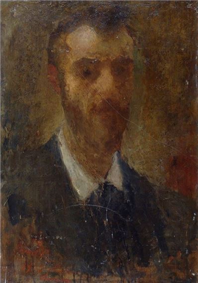 Pietro Adamo Rimoldi | Portrait of a man (1916) | MutualArt