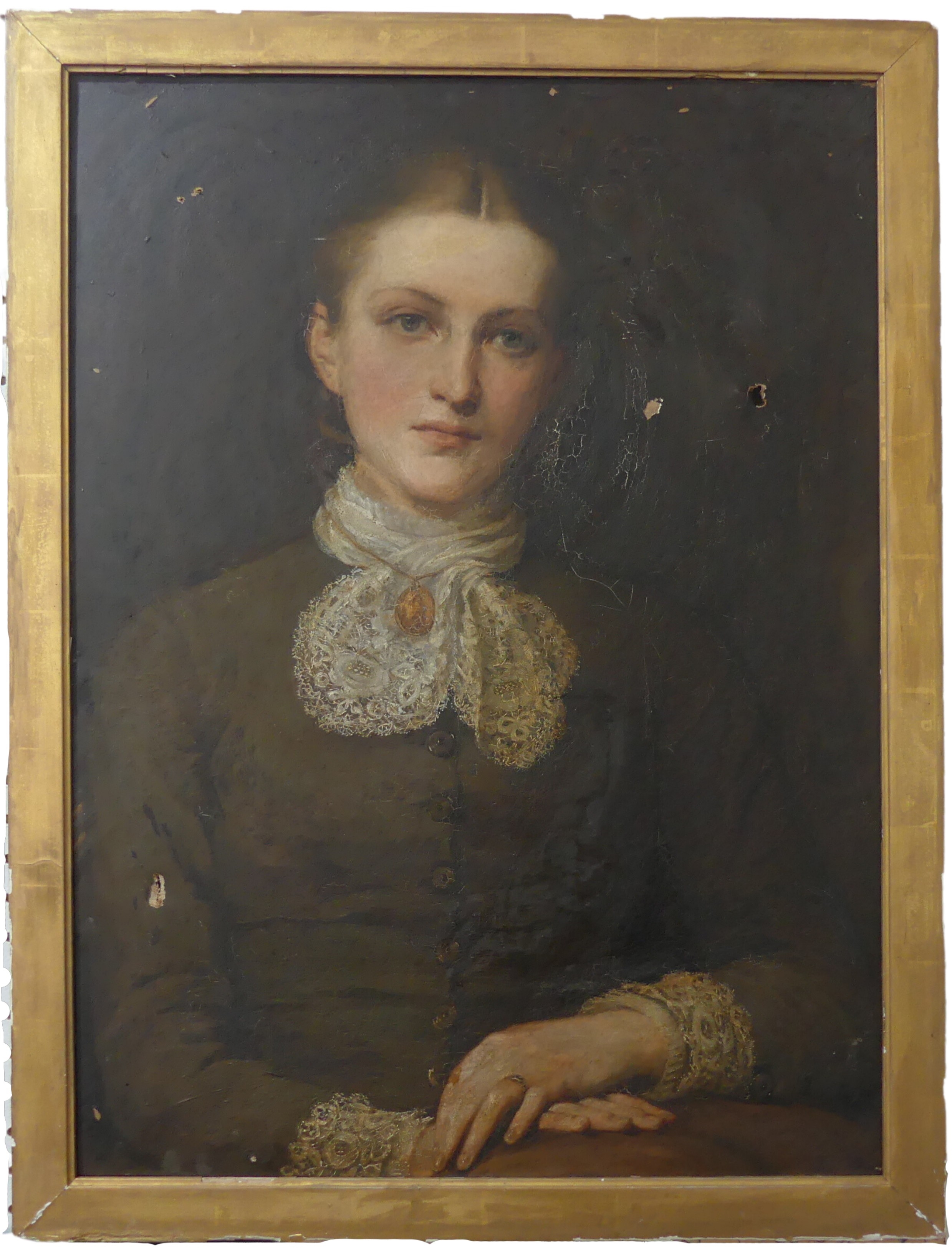 Artwork by Harriette Edith Grace, Alice, Made of oil on canvas, canvas