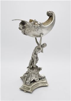 Patera z figurą syreny - Roman Plewkiewicz