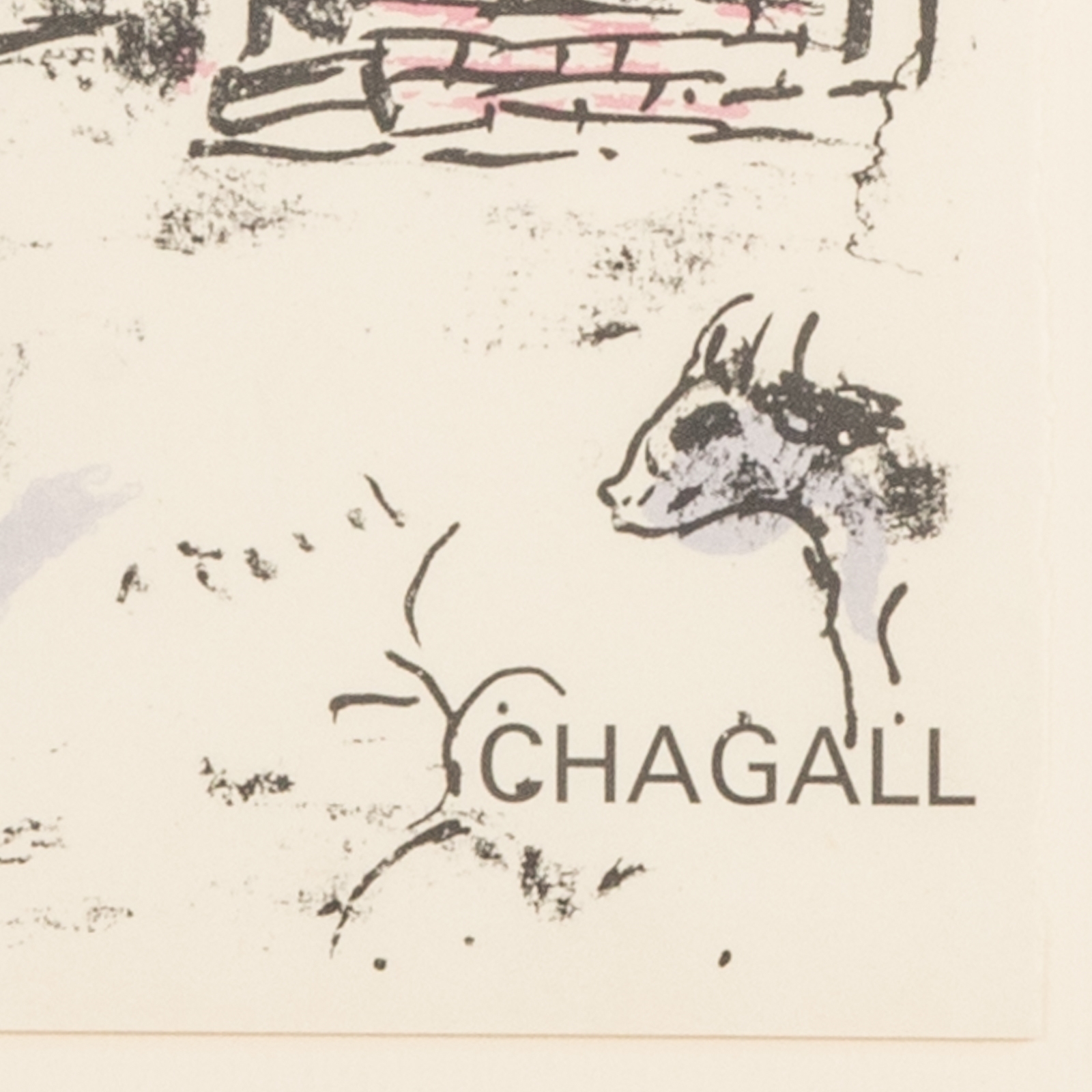 Marc Chagall | Cover Derriere le Miroir (1887) | MutualArt