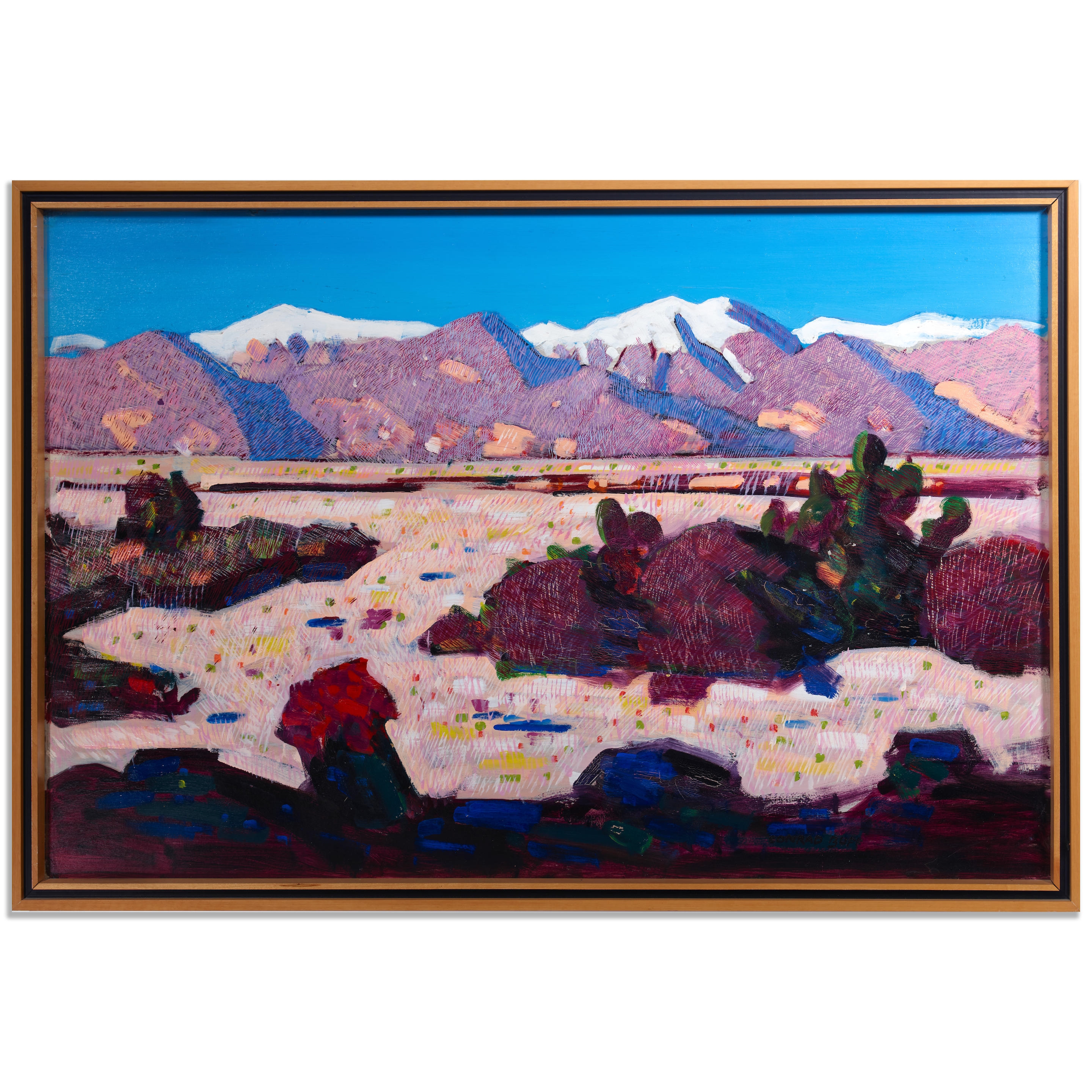 Conrad Buff | Desert Landscape with Cactus | MutualArt