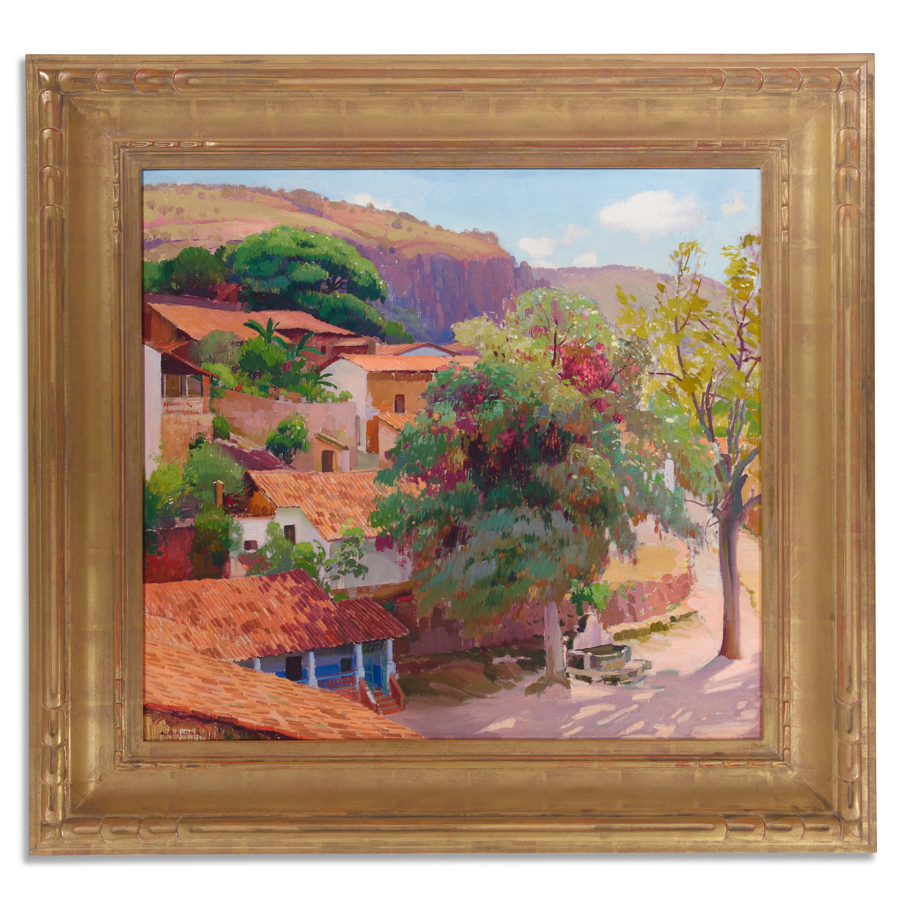 Arthur Grover Rider | Taxco Rooftops | MutualArt