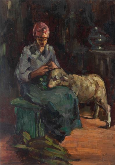 Scena d'affetto by Vittorio Buora