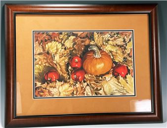 PUMPKIN & APPLES - Janet Milnazik