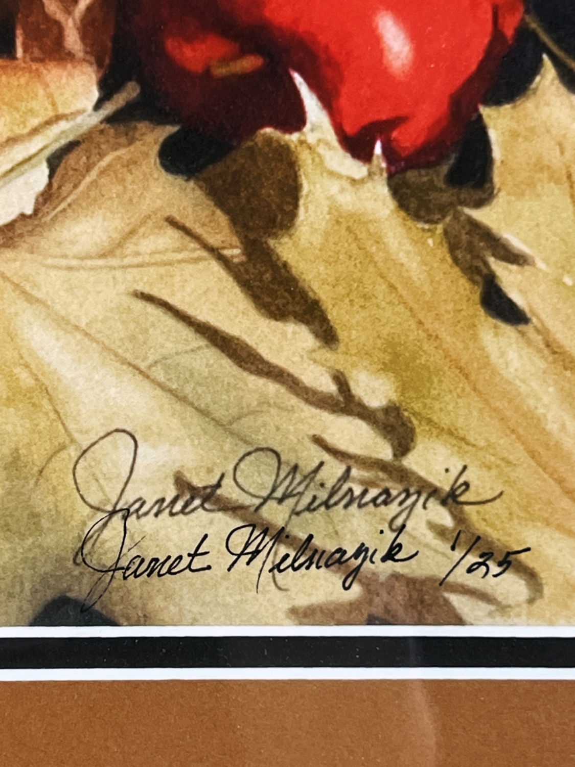 Artwork by Janet Milnazik, PUMPKIN & APPLES