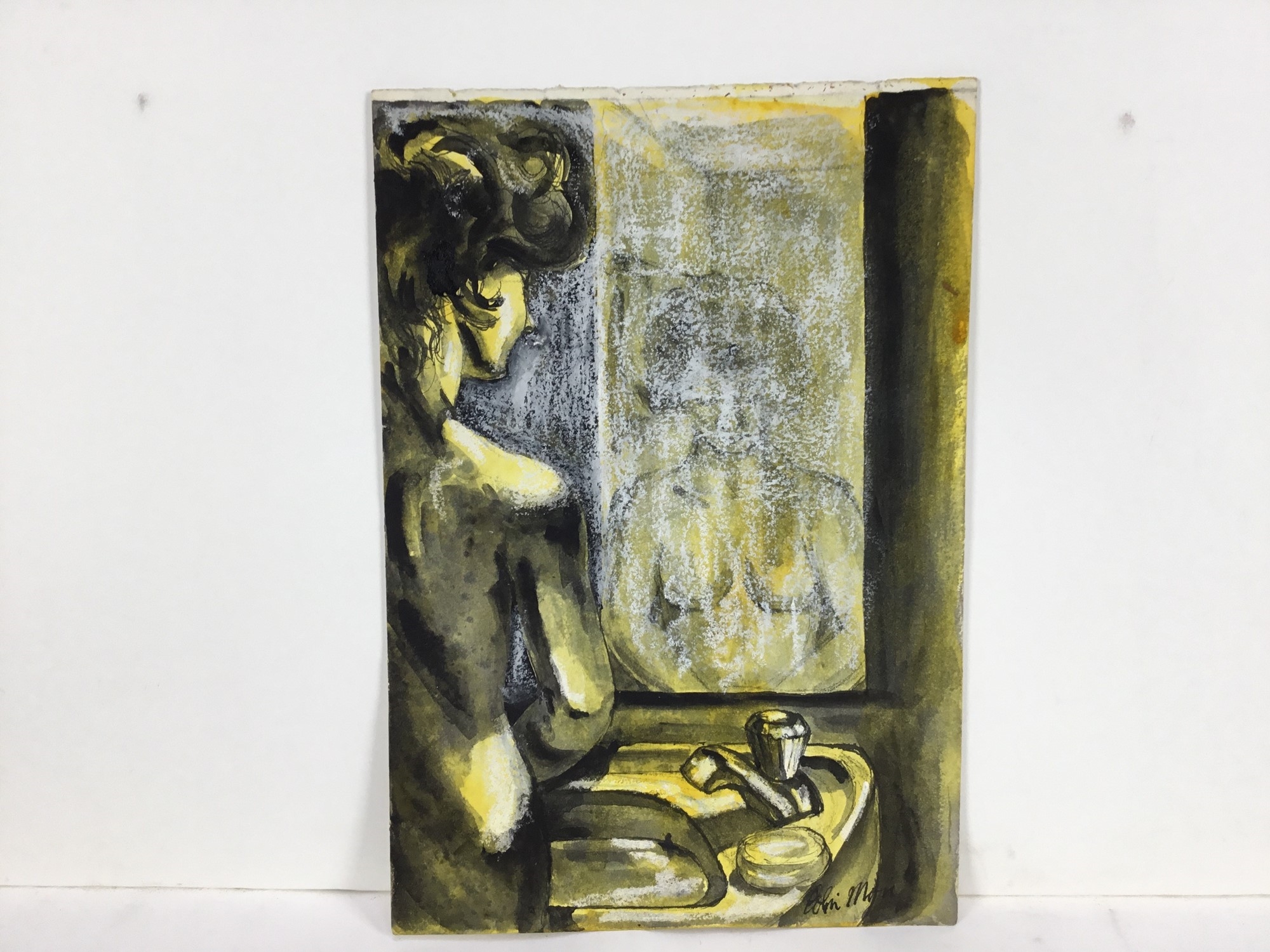 Colin Moss figure study (1952) MutualArt