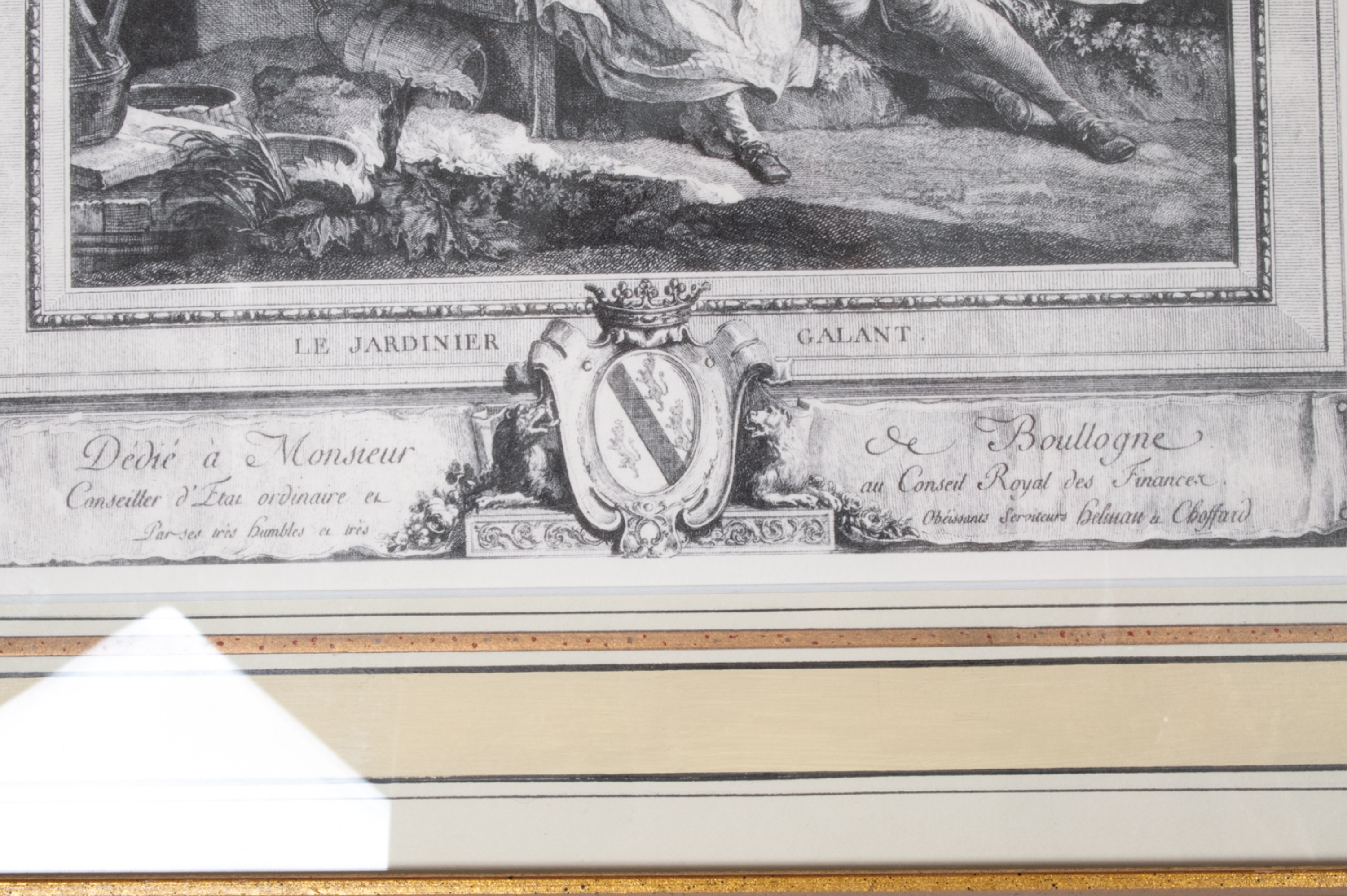 French School | (2) REPRODUCTION ANTIQUE FRENCH ETCHINGS | MutualArt