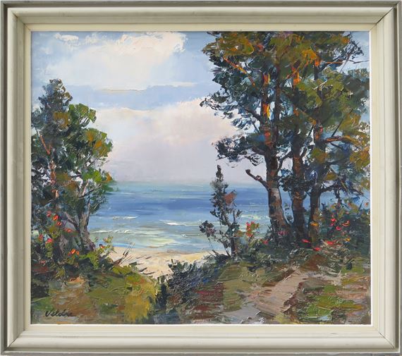 Pie jūras 1989 by Harijs Veldre, 1989