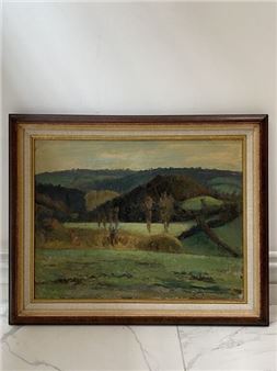 Campagne [and] Village à la rivière, - Jean-françois Retaux