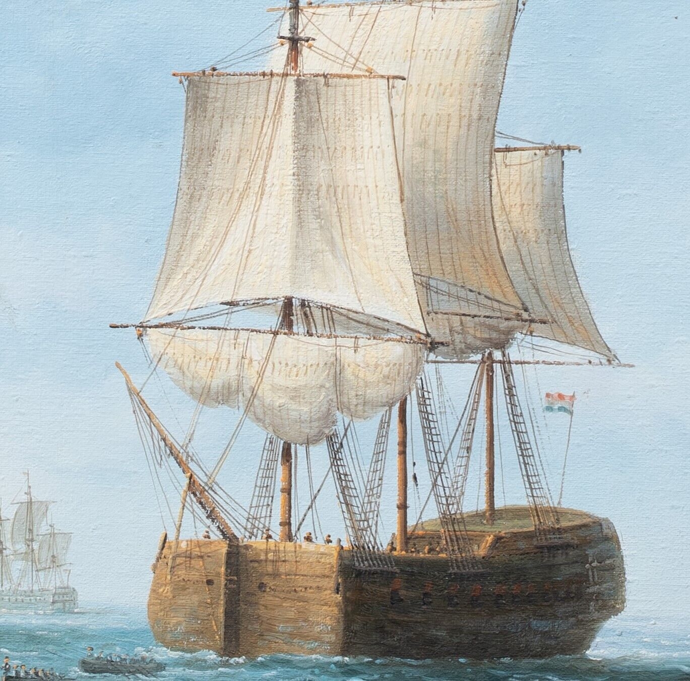 Dutch School, 19th Century | DUTCH SHIPS WHALING OFF THE COAST | MutualArt