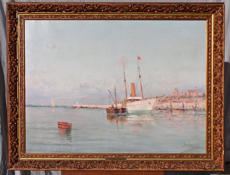Henry Malfroy | THE PORT OF CANNES | MutualArt
