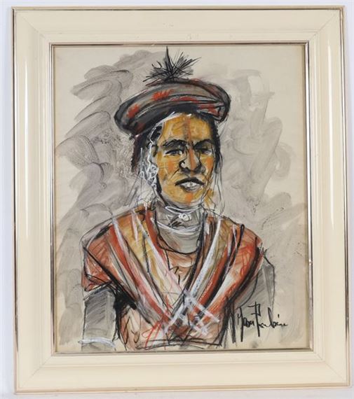 ETHNIC PORTRAIT by Jean Poulain