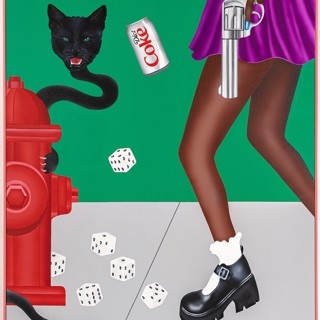 This is a Group Show at Anya Tish Gallery