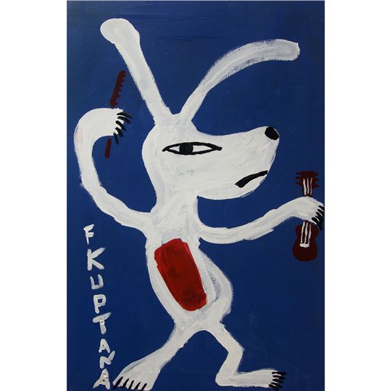 UNTITLED (THE FIDDLER) by Floyd Kuptana