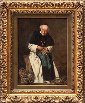 Monk With Fiascos - David Sani