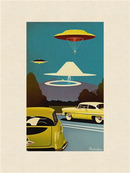 Flying Saucer 6 by Atomic (20th Century)