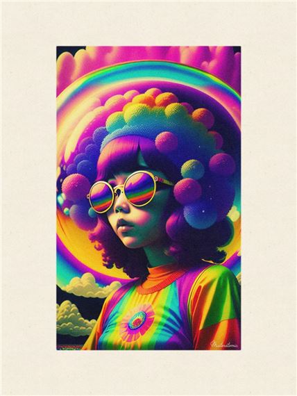 Girl Space Colors 14