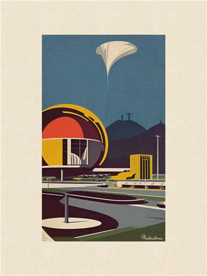Flying Saucer 8 by Atomic (20th Century)