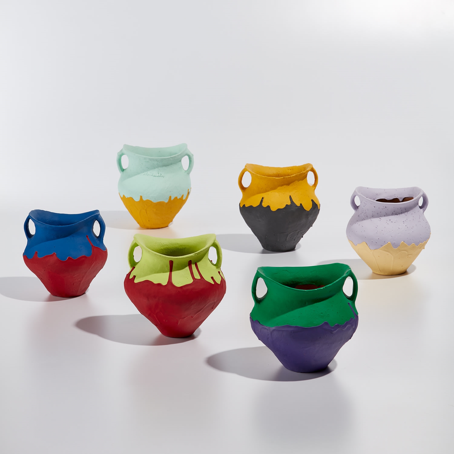 Ai Weiwei Colored Vases MutualArt