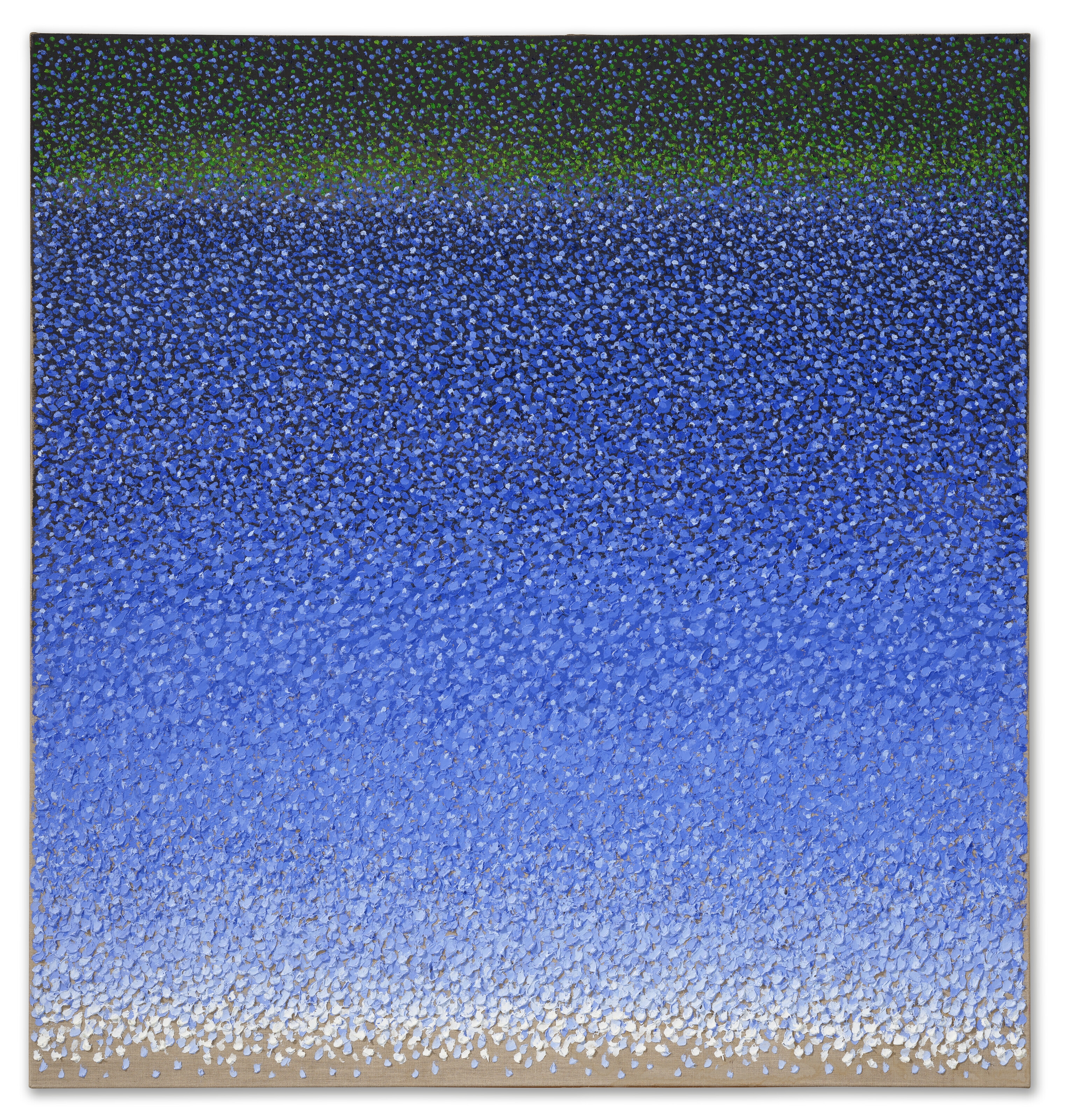 Artwork by Kuno Gonschior, Novalis X-IV, Made of gel and acrylic on canvas