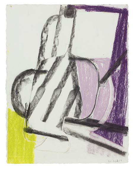 Amy Sillman | Untitled (April Drawing 2, Version 4) (2014) | MutualArt