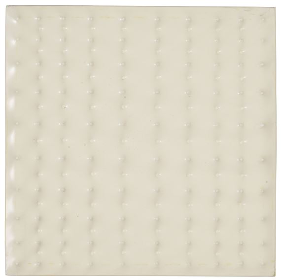 Estroflessione by Enrico Castellani, 1968