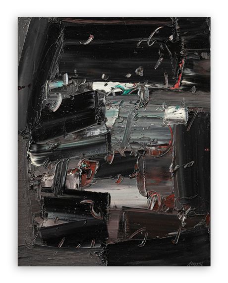 Composizione in nero by Piero Ruggeri, 1980