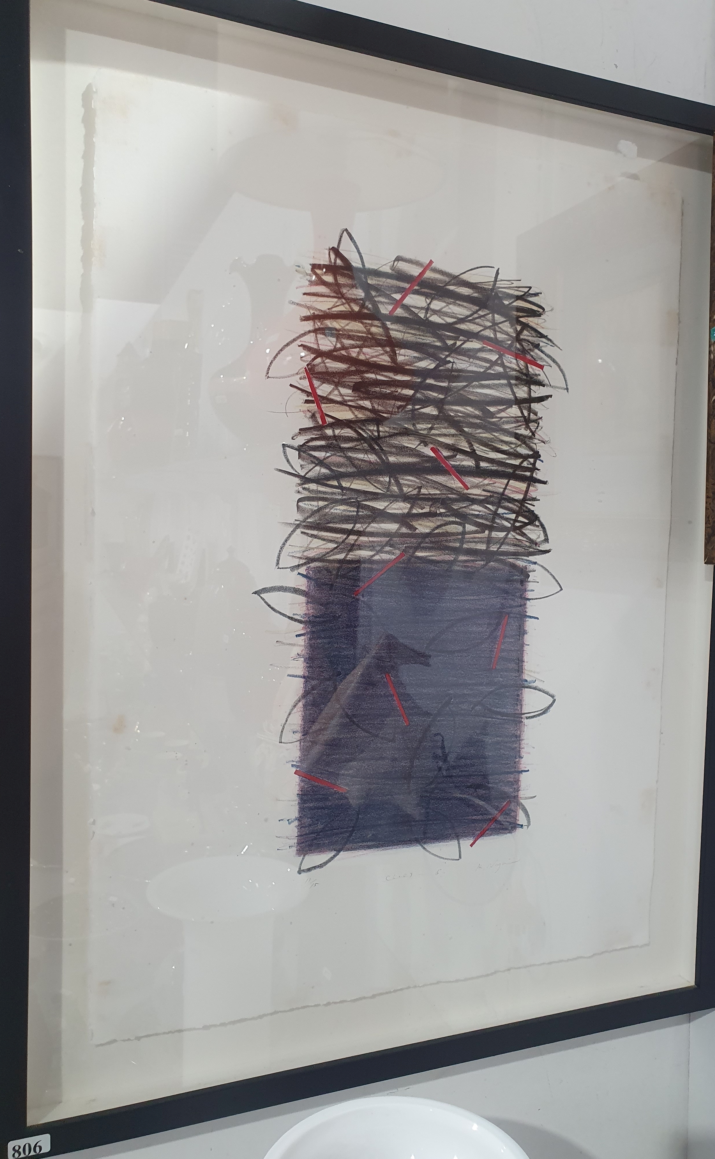 Artwork by Kenji Nagai, KENJI NAGAI (Japan 1947-), Made of lithograph