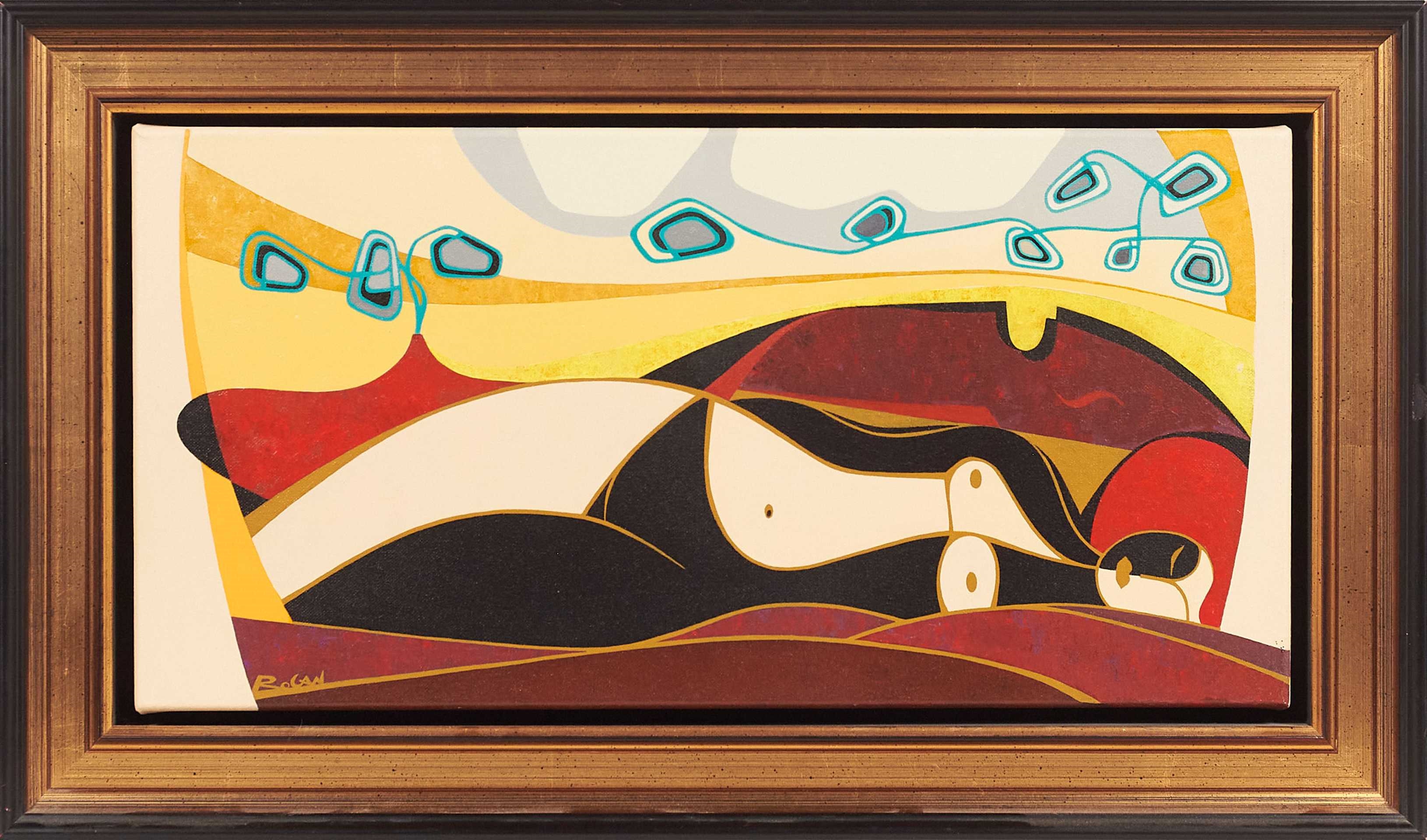 Artwork by Rogan, Miklos, Sweet Dreams, Made of Acrylic on canvas