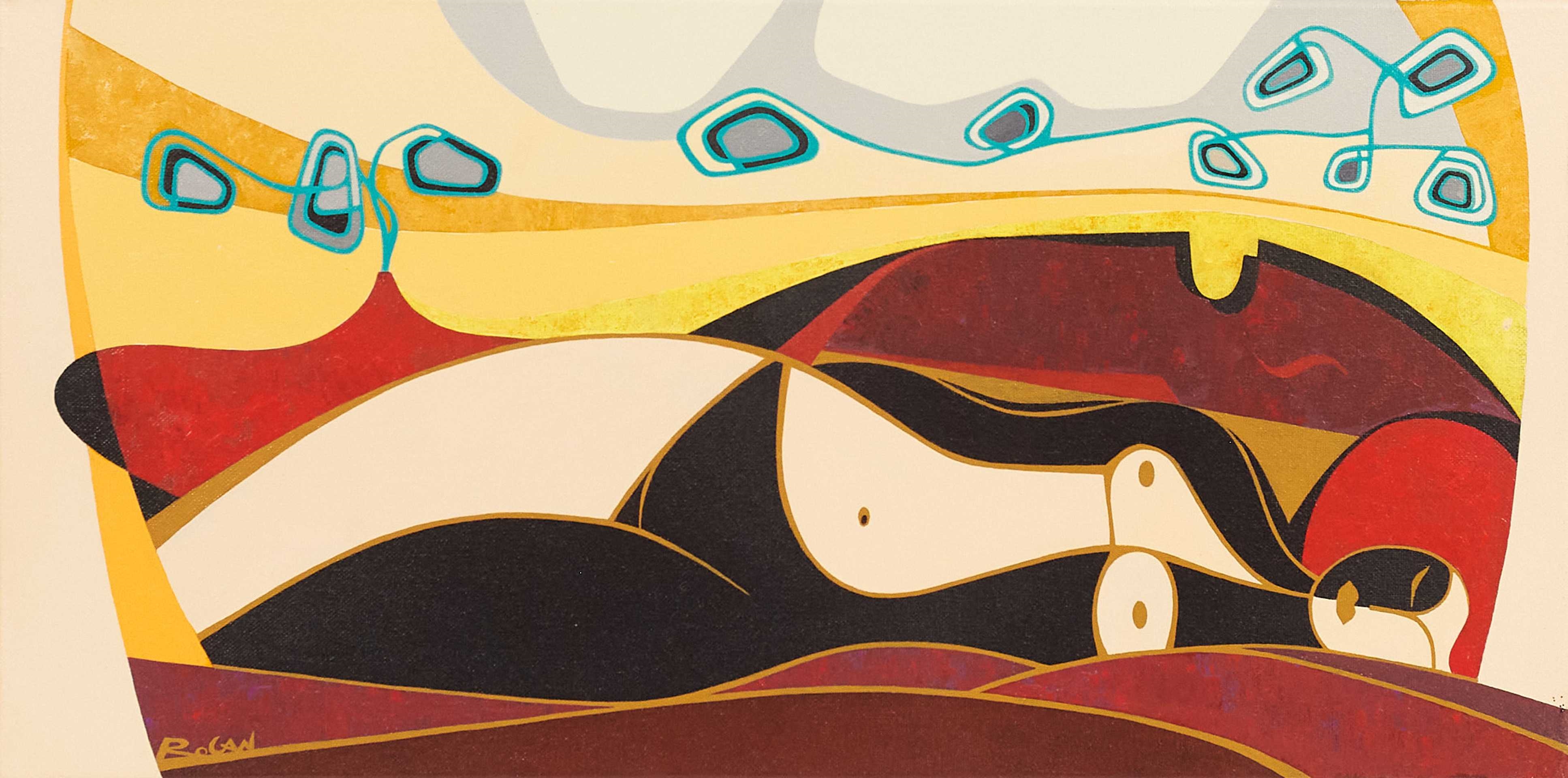 Artwork by Rogan, Miklos, Sweet Dreams, Made of Acrylic on canvas