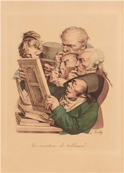 Les amateurs de tableaux - - Boily, Léopold