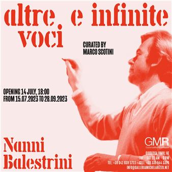 Nanni Balestrini: Altre e infinite voci - Galleria Michela Rizzo