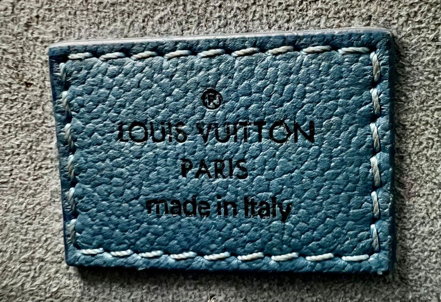 Louis Vuitton, leather border and trim (1980)