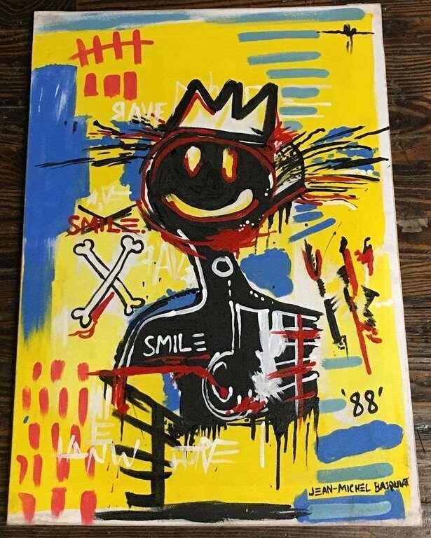 Jean-Michel Basquiat | Catharsis (1983) | MutualArt