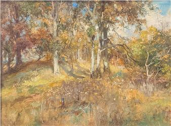 Pheasants in Woodland - William Stuart