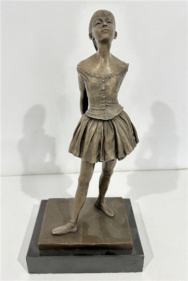 The Little Fourteen-Year-Old Dancer by Edgar Degas