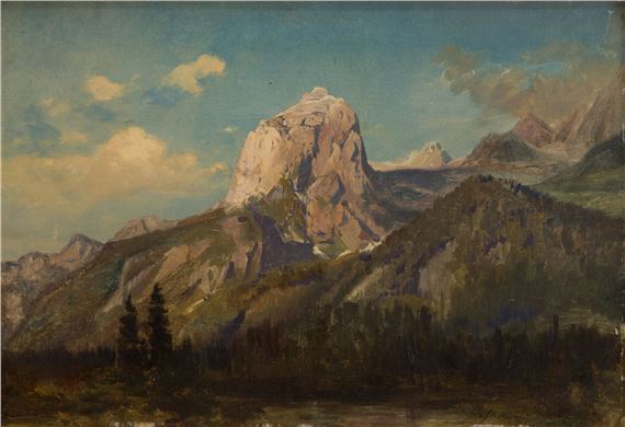 Konrad Ludwig Lessing | Mountain landscape | MutualArt