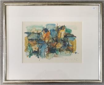 Abstrahierte Landschaft - Thomas A. Krüger