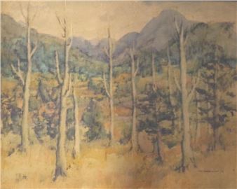 Joy Roggenkamp (1928 - 1999) 'Maleny Landscape' - Joy Roggenkamp