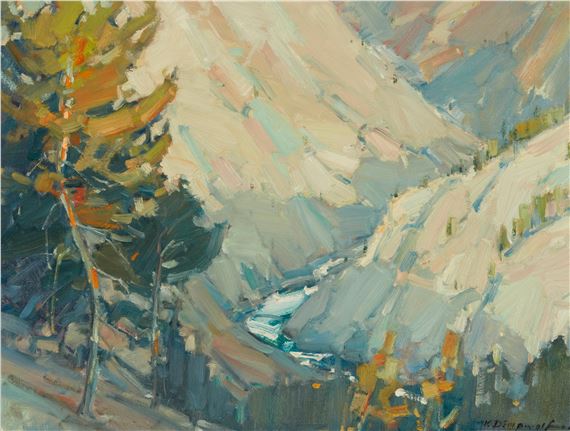 "The Gorge of the Yellowstone," by Karl Dempwolf, 2002