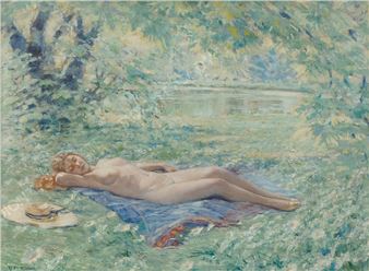 Distesa nel prato - Giuseppe Furlani